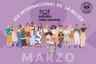 8 de MARZO
DIA INTERNACIONAL de la MUJER
 Saludamos a todas las mujeres de diferentes etnias, culturas, religiones, idiomas que construyen en su hacer diario la búsqueda de un MUNDO IGUALITARIO con plenos derechos, que alzan la voz por la PAZ y no se rinden en la búsqueda de un VIVIR MÁS HUMANO!!!