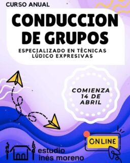 ✍️CURSOS ANUALES

📚Para aquellos que desean FORMACION en 
📍JUEGO
📍CREATIVIDAD
📍INTELIGENCIA EMOCIONAL 
📍CONDUCCIÓN DE GRUPOS 📍ARMADO y GESTIÓN DE PROYECTOS 
📍entrenamiento en ROLES DIRECTIVOS.

🌟Encuentros quincenales.

🗓 Comienzan en Abril.

💻OnLINE

🔄METODOLOGÍA LUDICA

🛎️CLASE INTERACTIVA

👥Grupos Reducidos.

🖋️Contenidos, informes, costos e inscripción al
👩‍💻
www.inesmoreno.com.ar

📩 estudio@inesmoreno.com.ar
📩 inesmorenoestudio@gmail.com
📩 contacto@inesmoreno.com.ar

📲WHATSAP 
(054-11) 15 66927891
 (solo mensaje)